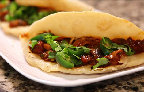 Mushroom Poori